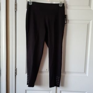 Black pull on dress pants